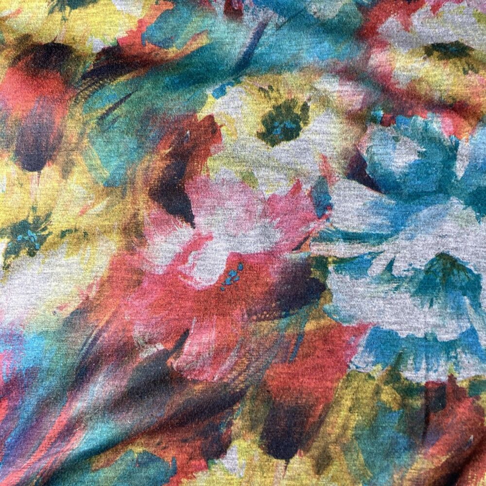 LuLaRoe Lynnae Long Sleeve Shirt / Top (Women’s 2XL) Country Floral Design - Picture 3 of 6